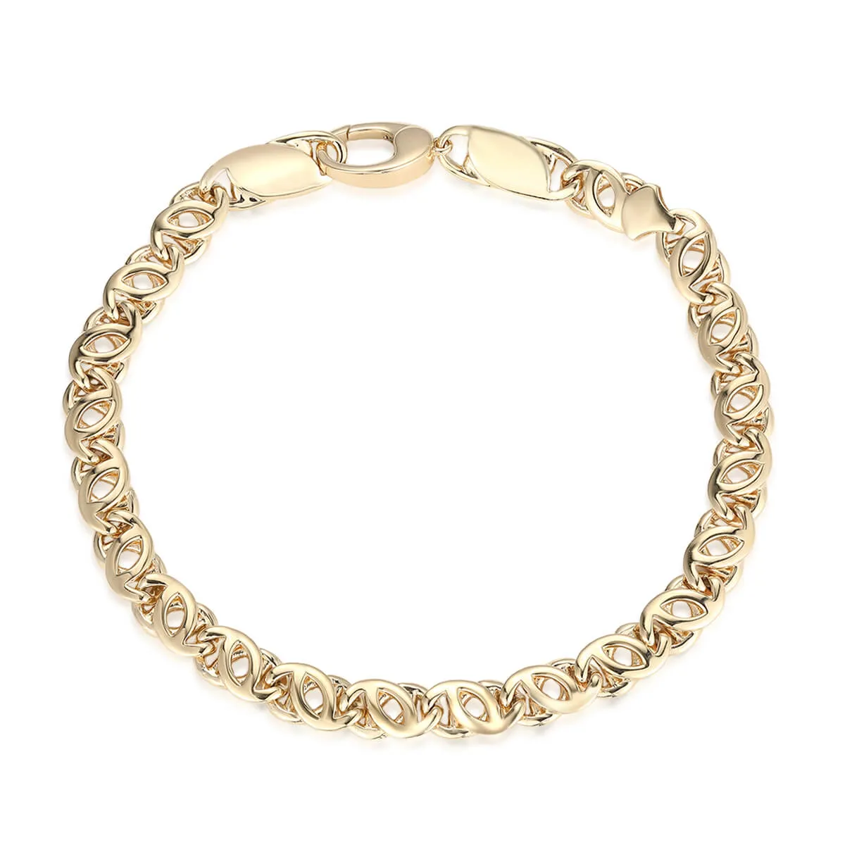 Gold Chino Gucci Link Bracelet