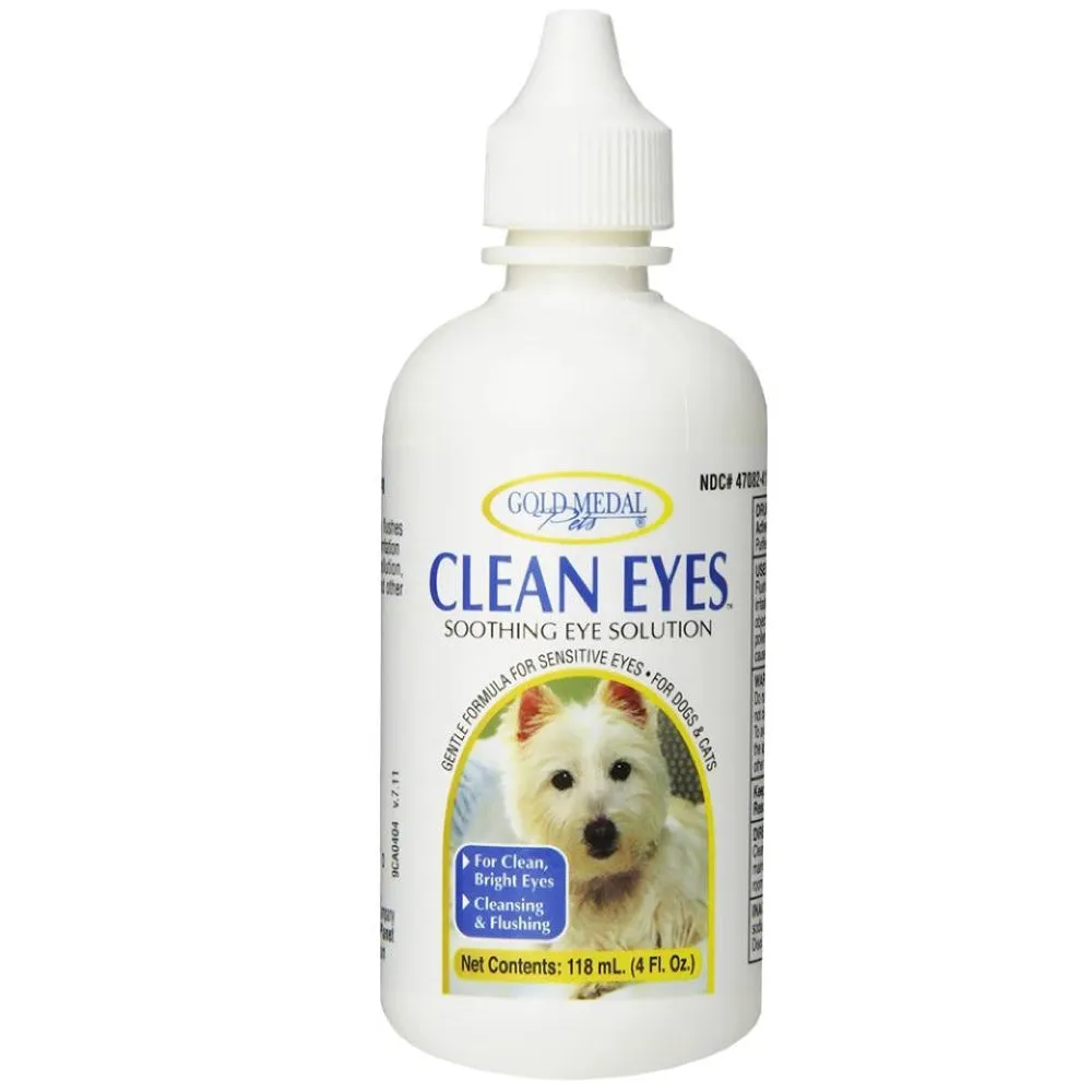 Gold Medal Clean Eyes Cat & Dog Eye Cleanser 4oz