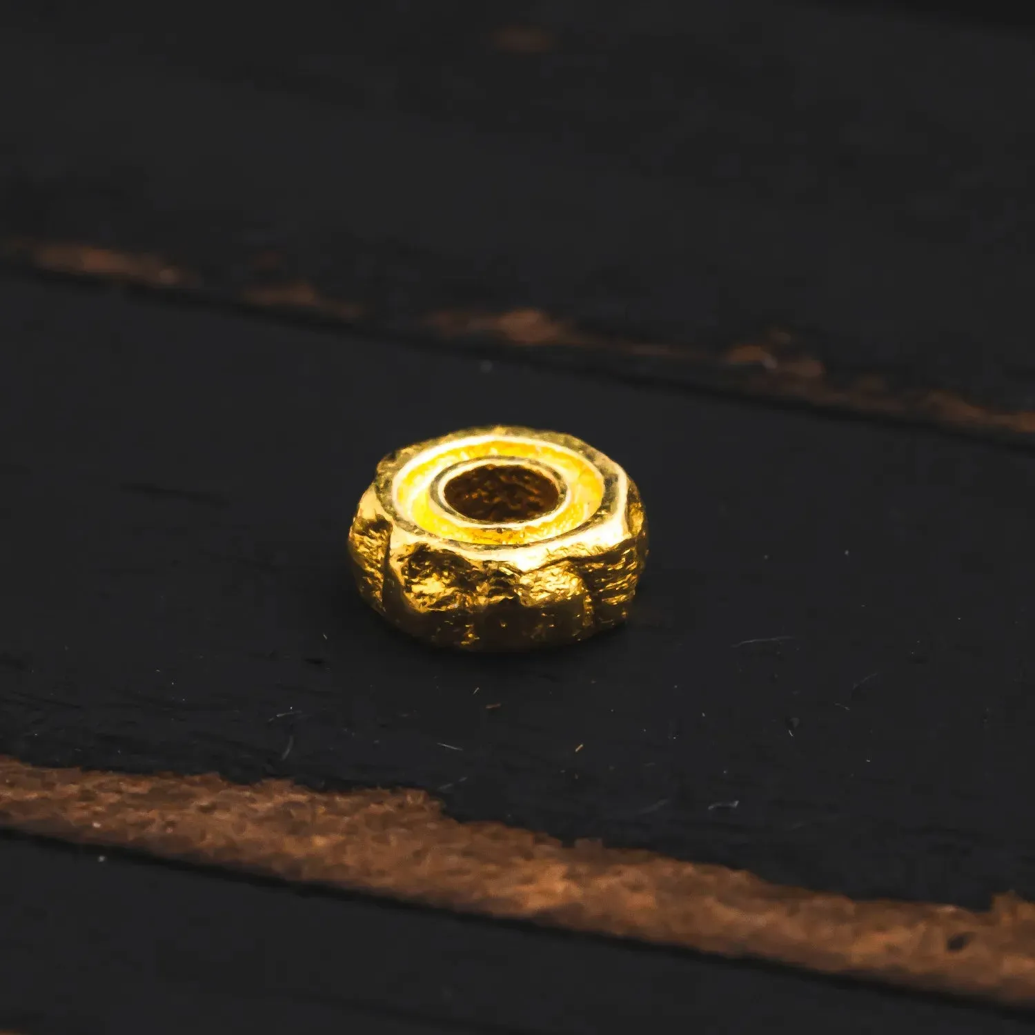 Gold Nugget Bead