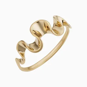 Gold Ribbon Ring