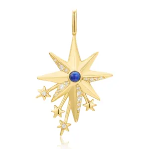 Gold Shooting Star Charm