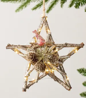 Gold Star Ornament