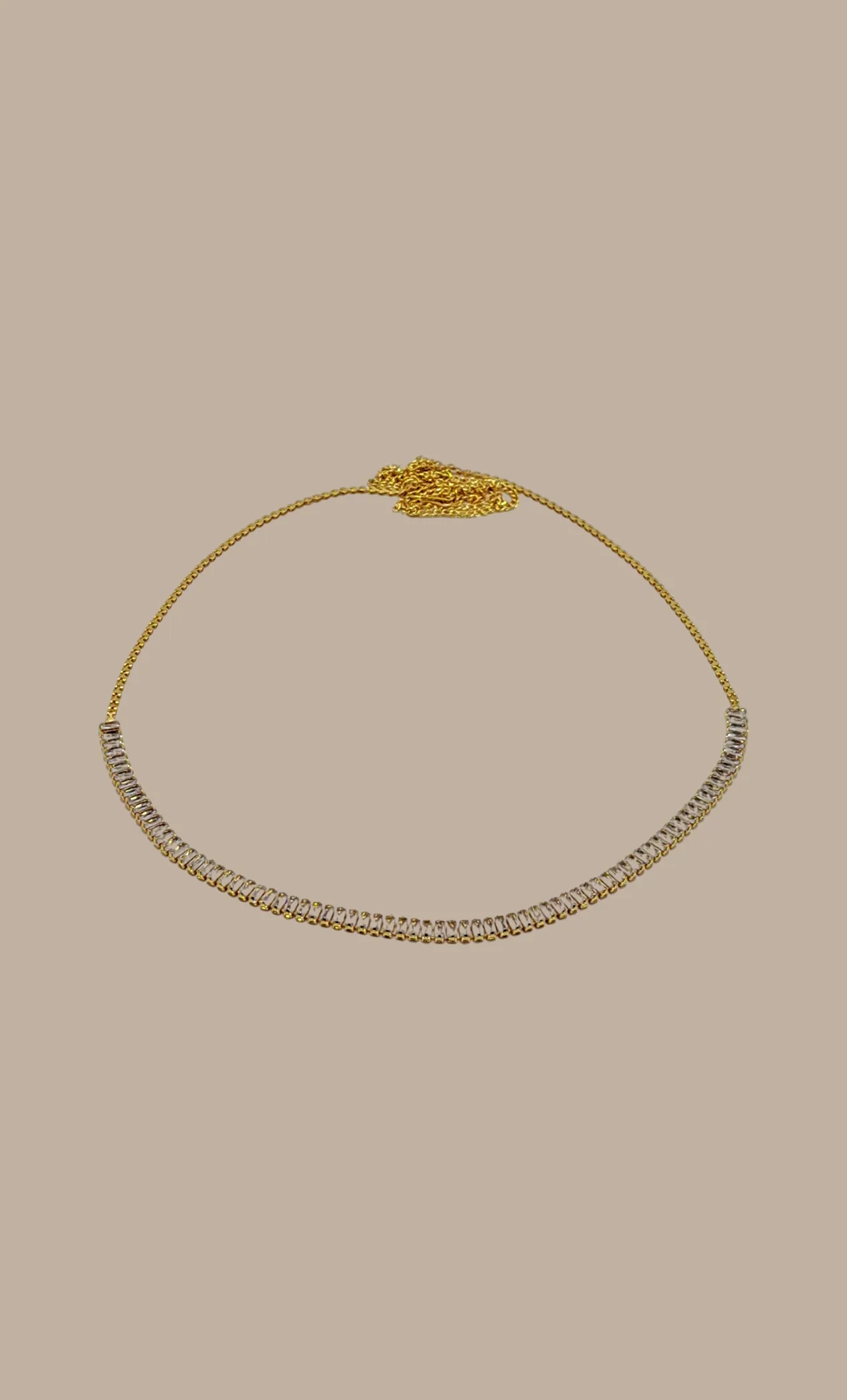 Gold Stonework Sari Belt