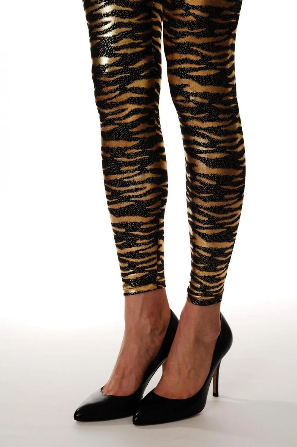 Gold Tiger Print