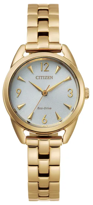 Gold Tone Ladies Citizen Eco Drive Watch