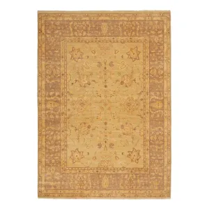 Gold Traditional Wool Rug - 8'6" x 11'11"