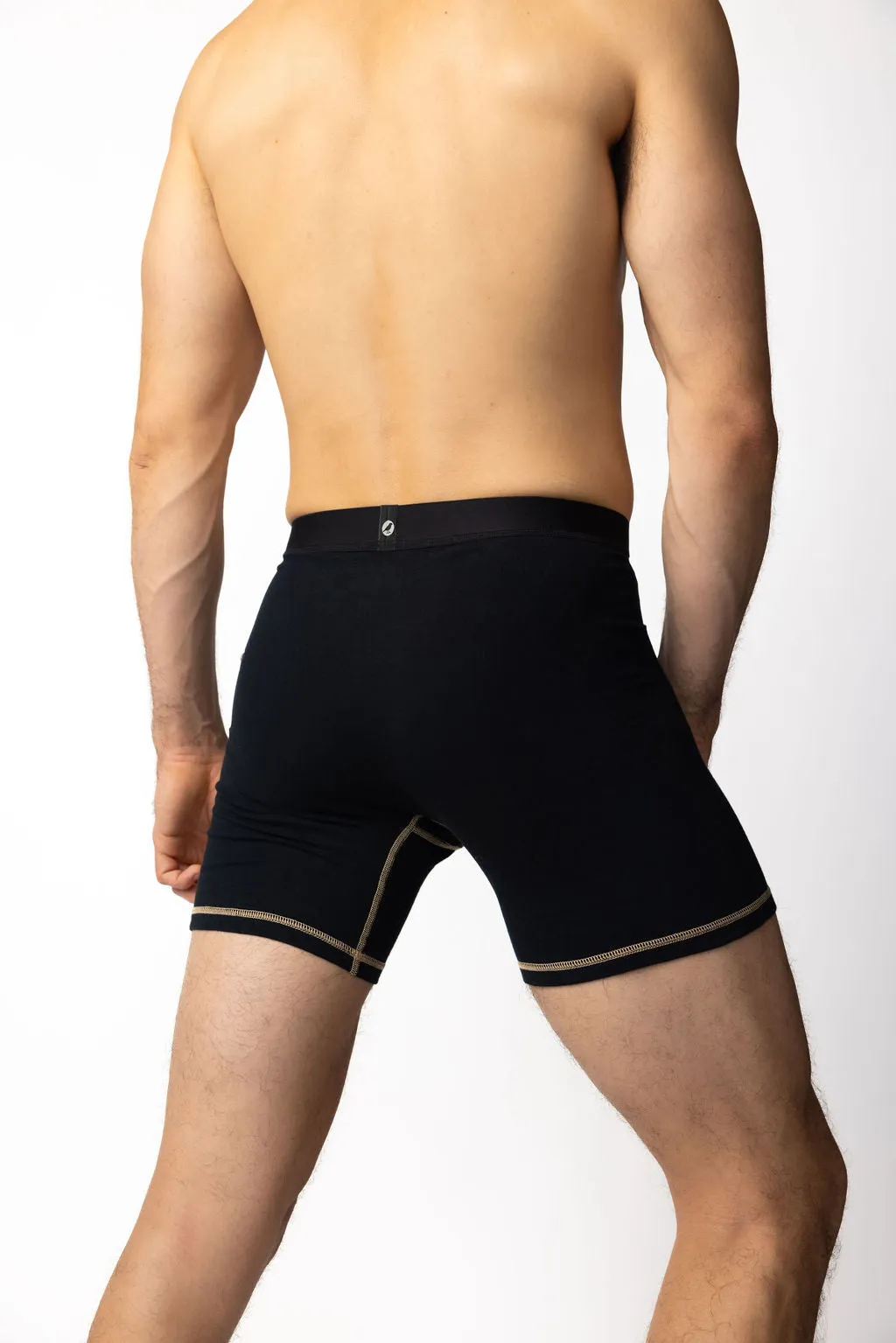 GoldBlack Black & Gold Boxer Brief