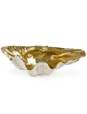 Golden Luxury Clamshell Display Bowl