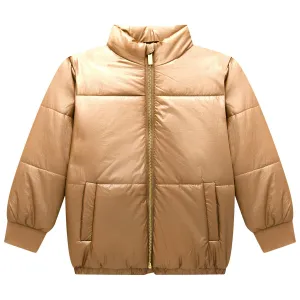 Golden Puffer Jacket