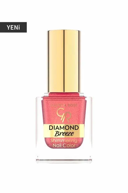 Golden Rose Diamond Breeze Shimmering Nail Color