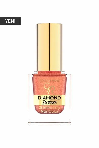 Golden Rose Diamond Breeze Shimmering Nail Color