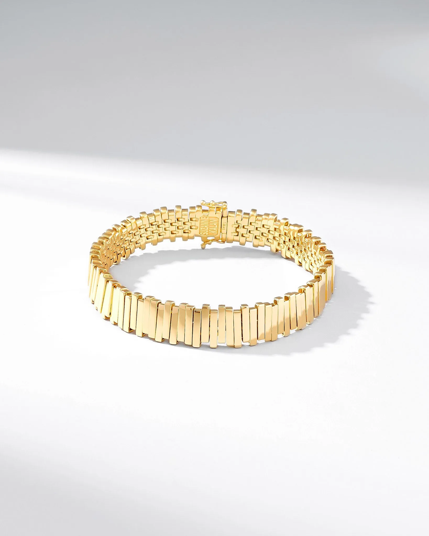 Golden Stacker Tennis Bracelet