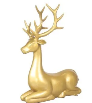 Golden Stag Sitting 134cm