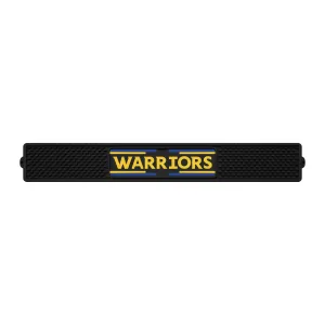 Golden State Warriors Bar Drink Mat - 3.25in. x 24in.