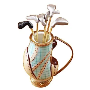 Golf Bag with Six Removable Clubs