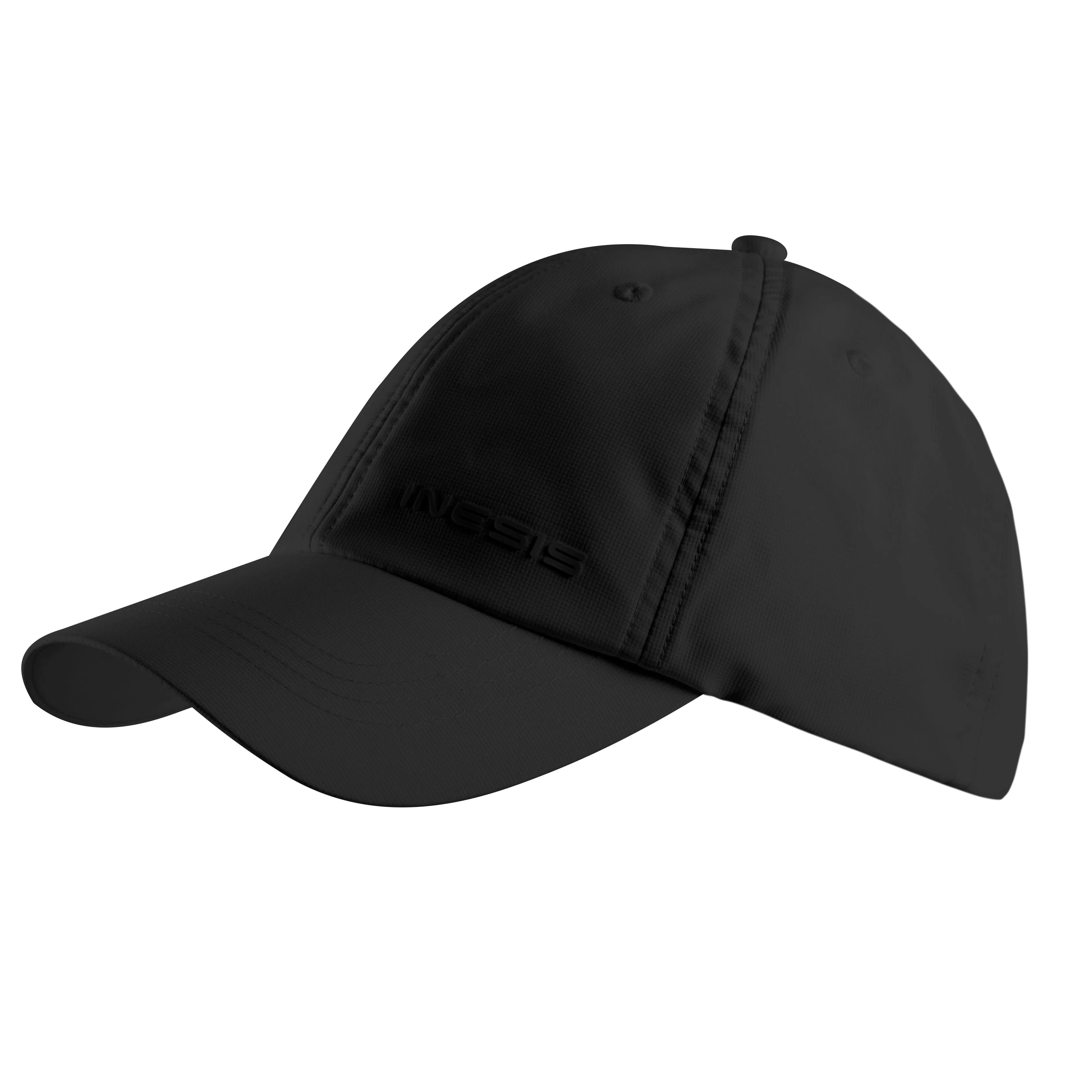 Golf cap WW100 women's/men's dark blue INESIS, black blue