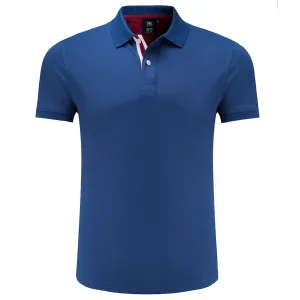 Golf Short Sleeve Training Fitness Summer Turn-down Collar Polo T shirt