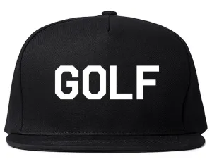 Golf Sport Mens Snapback Hat