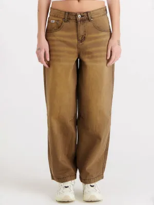 GOLIATH JEANS - BROWN WASH