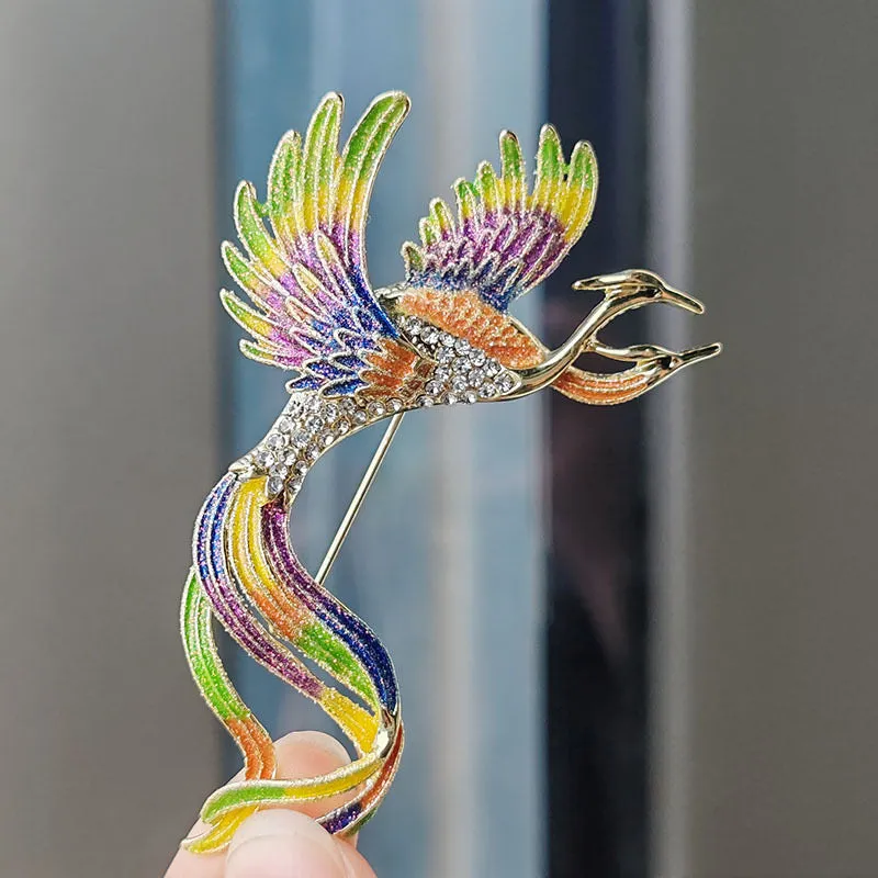 Good Fortune - Phoenix Brooch