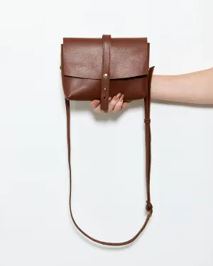 GOOD THING 3 WAYS Sling by Byrd Studio - Chestnut Brown Leather