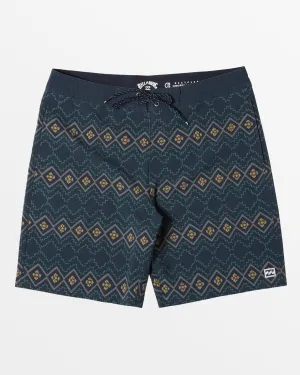 Good Times Lo Tide Boardshorts - Navy