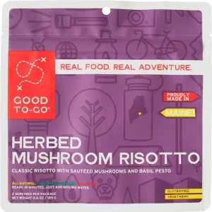 Good To Go Herbed Mushroom Risotto  2 Servings