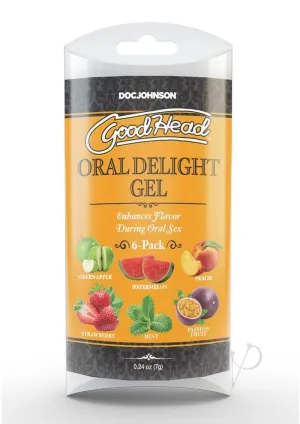 Goodhead Oral Gel #2 6pk .24oz