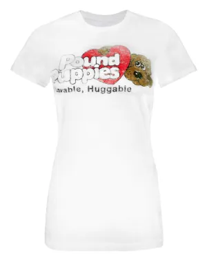 Goodie Two Sleeves Pound Puppies Logo Women's T-Shirt