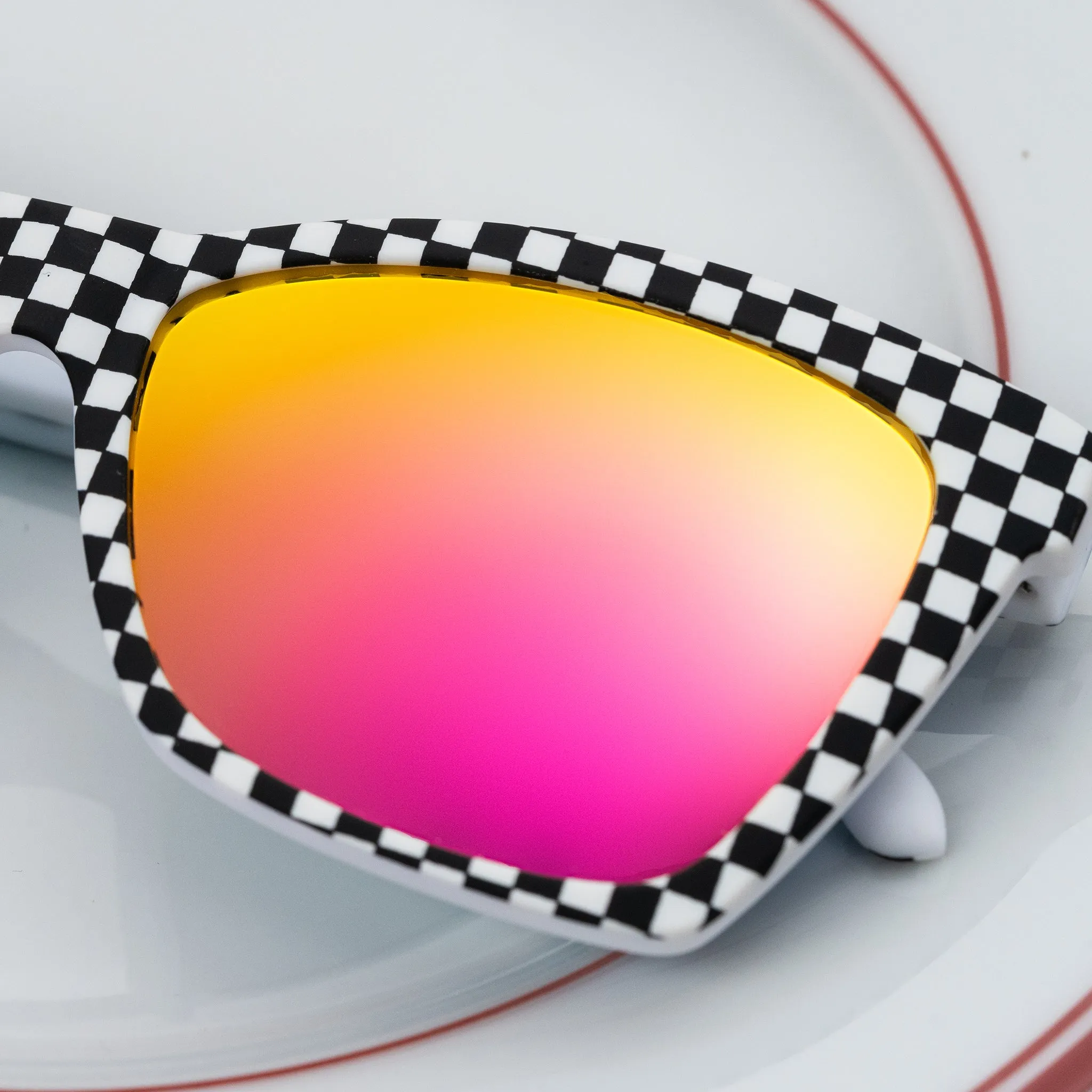 goodr POP G Sunglasses - Server With a Checkered Past