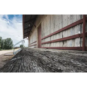 Goods Shed Timber Platform | Bombala Station