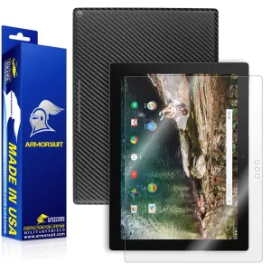 Google Pixel C Screen Protector   Black Carbon Fiber Skin