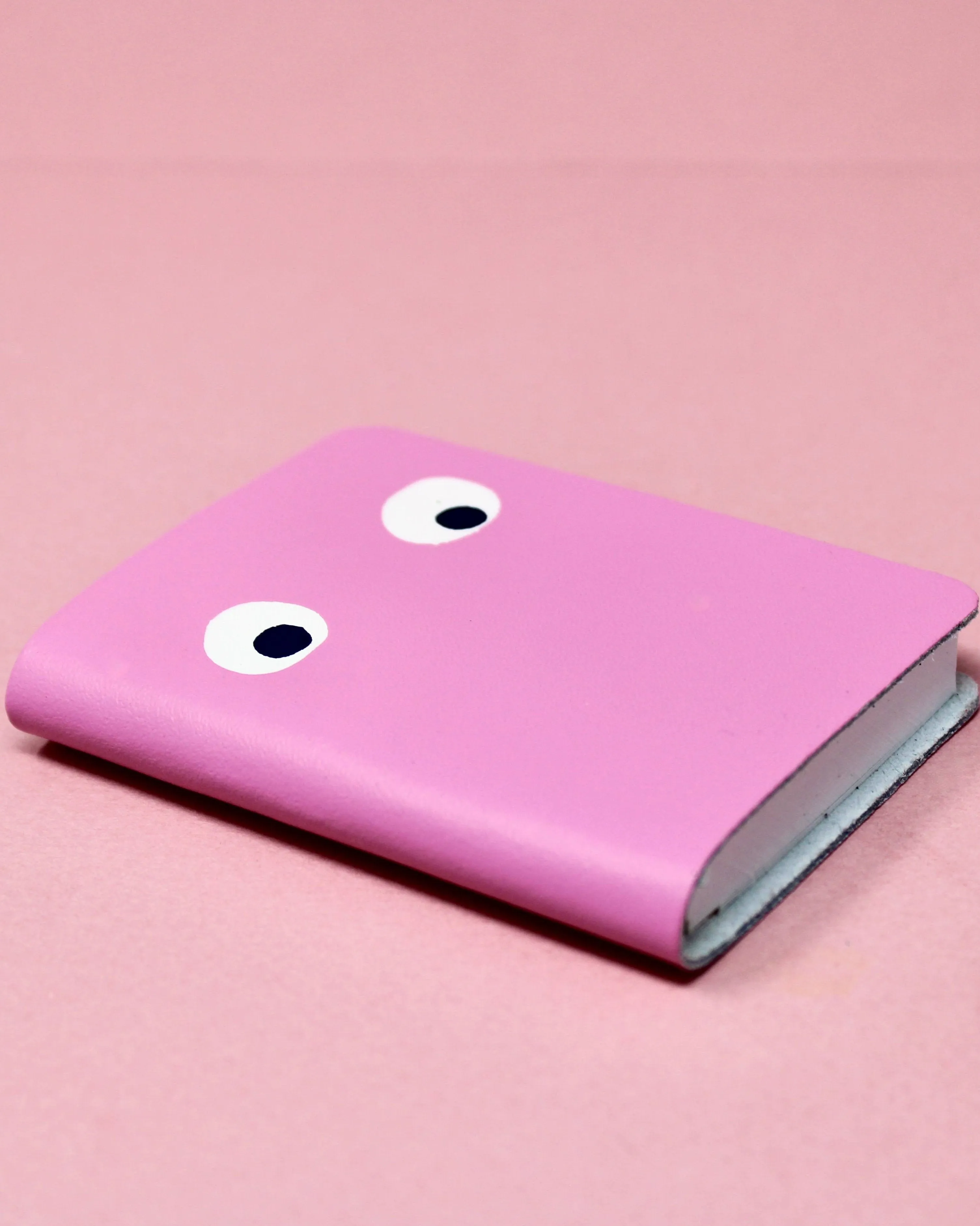 Googly Eye Mini Leather Notebook