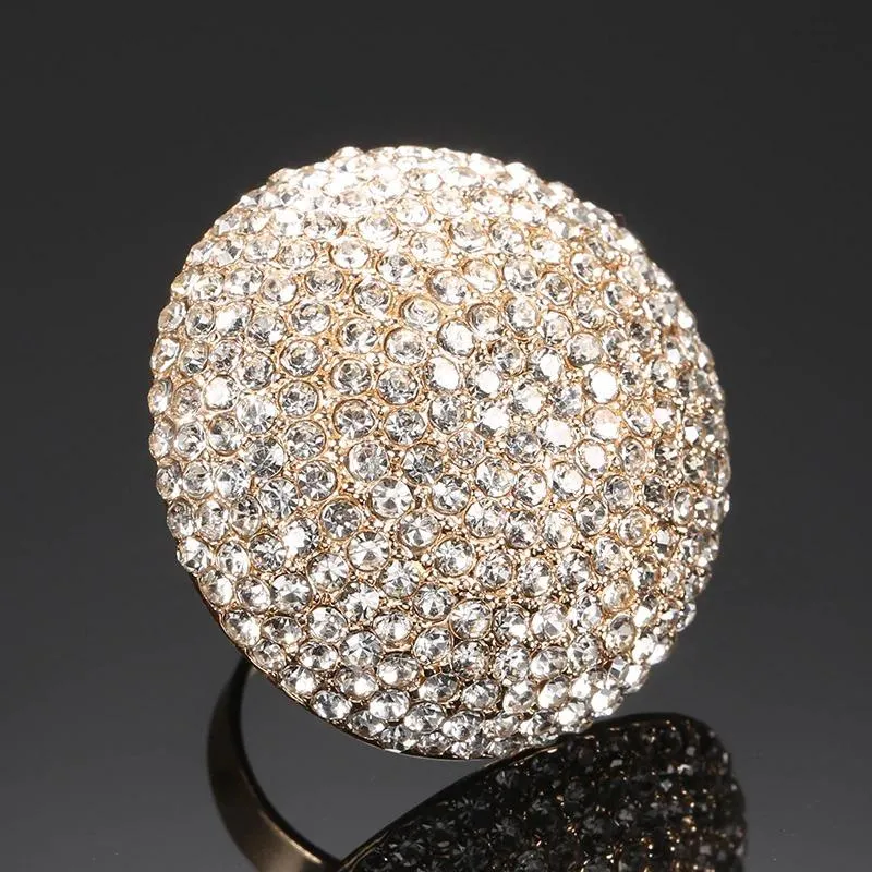 Gorgeous Sparkling Rhinestone Studded Rings