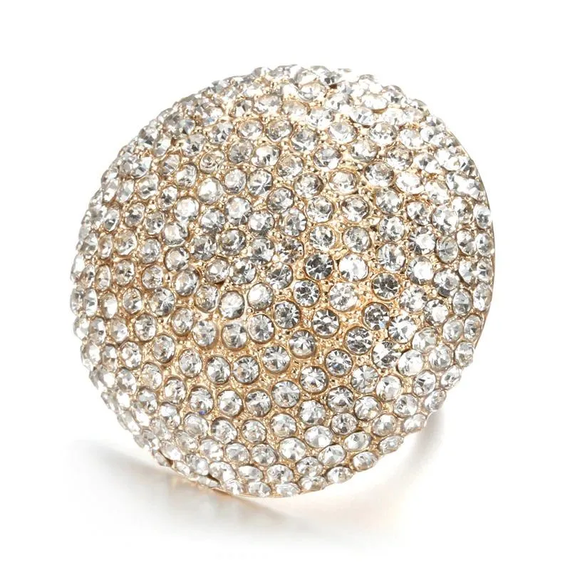 Gorgeous Sparkling Rhinestone Studded Rings