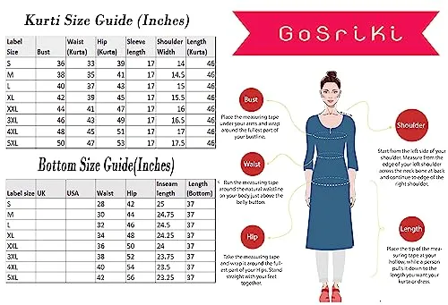 GoSriKi Women's Cotton Blend Straight Chikankari Embroidered Kurta (River RED-GS_L_Red_Large)