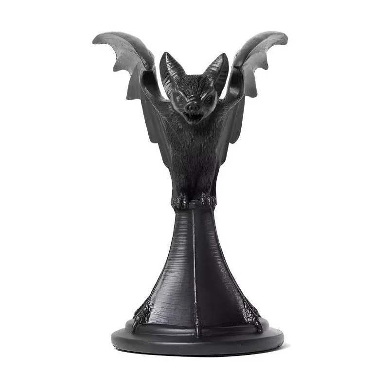 Gothic Animal Resin Candle Holders Spooky Halloween Decor