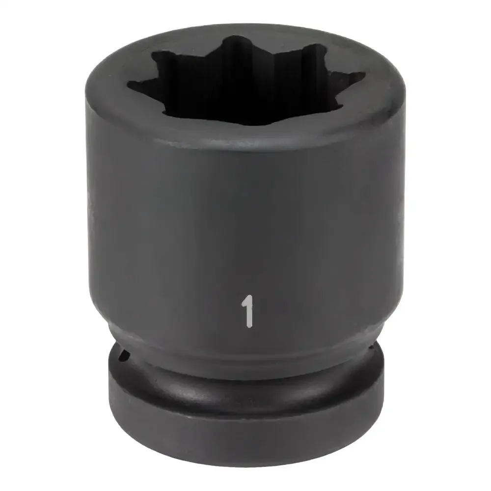 GP 1" Drive, 1" Standard Length Impact Socket (8 Point) - 4532S