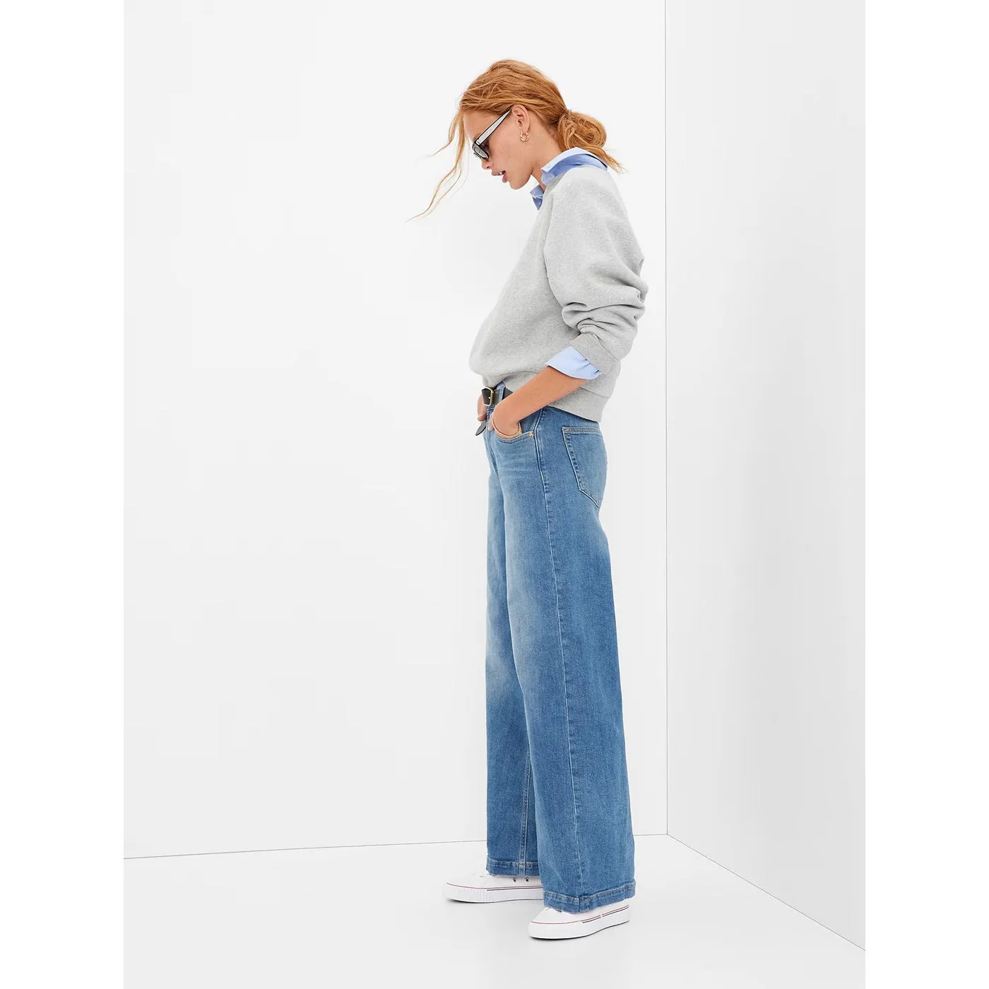 GP Wide Leg Stride Jeans