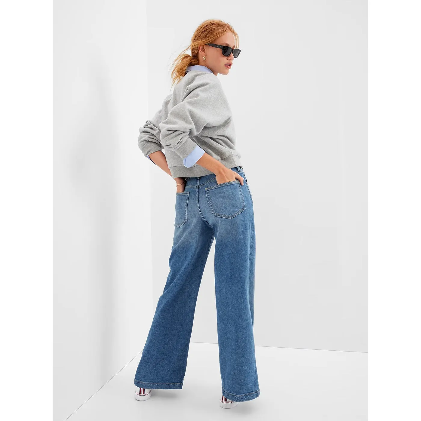 GP Wide Leg Stride Jeans