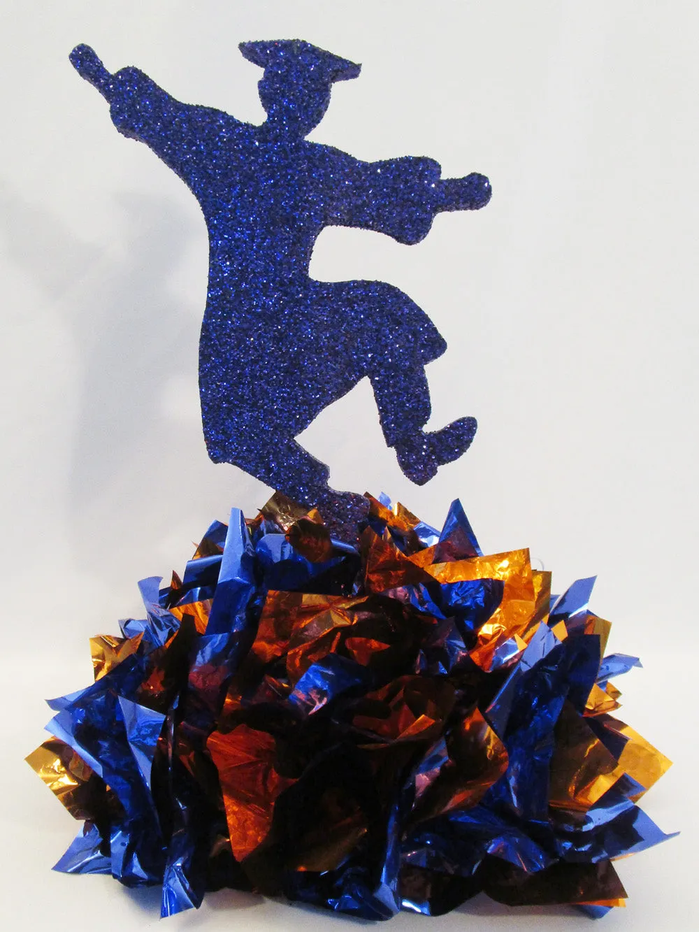 Grad Boy In the air graduation Styrofoam cutout for centerpieces