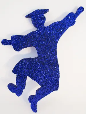 Grad Boy In the air graduation Styrofoam cutout for centerpieces