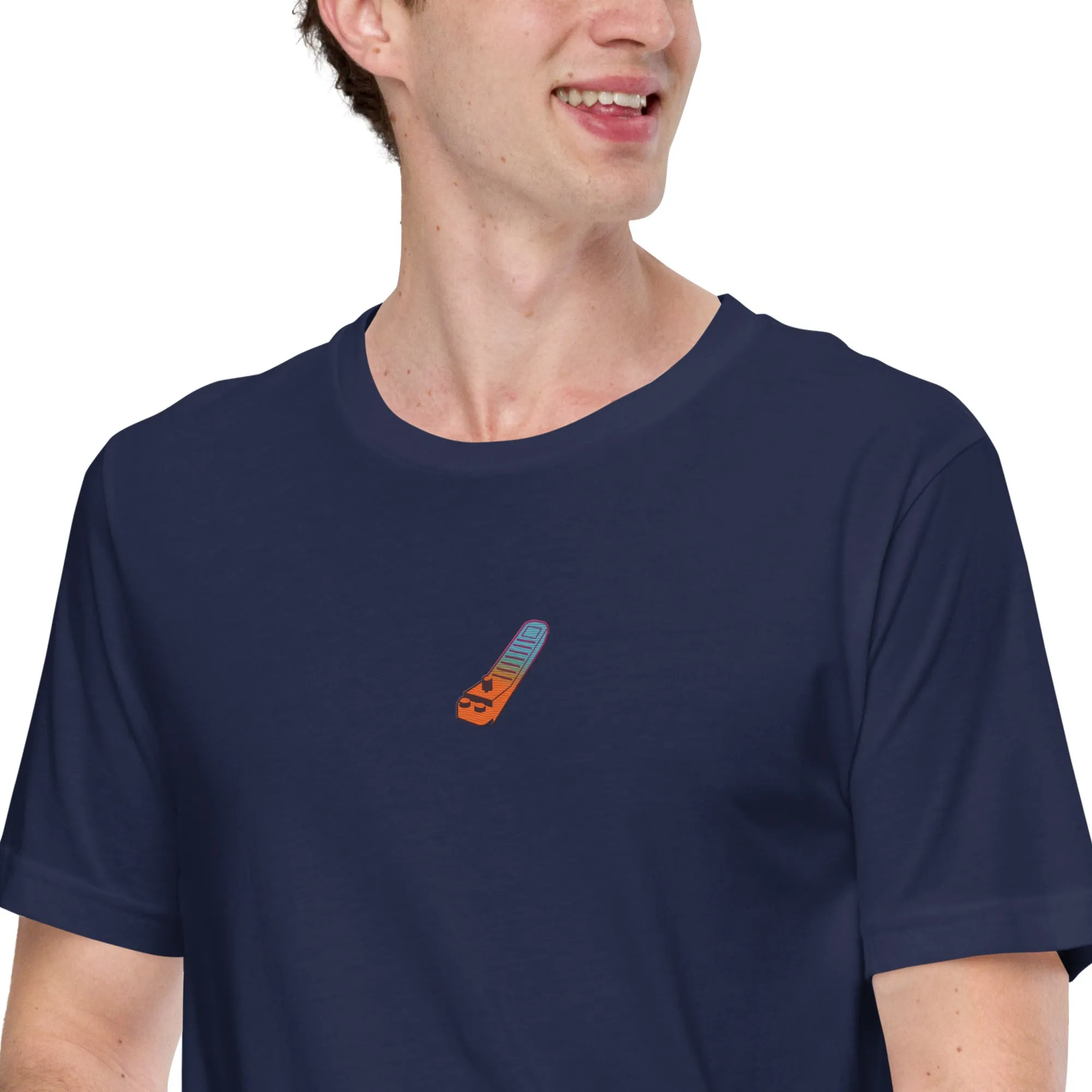 Gradient Brick Separator - Embroidered - Unisex T-shirt