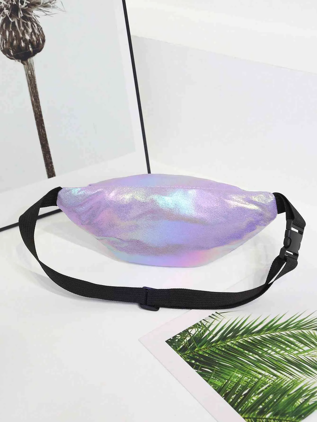 Gradient Polyester Sling Bag