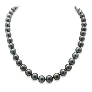 Graduated Cultured Pearl Necklace with Diamond Set 18ct Clasp