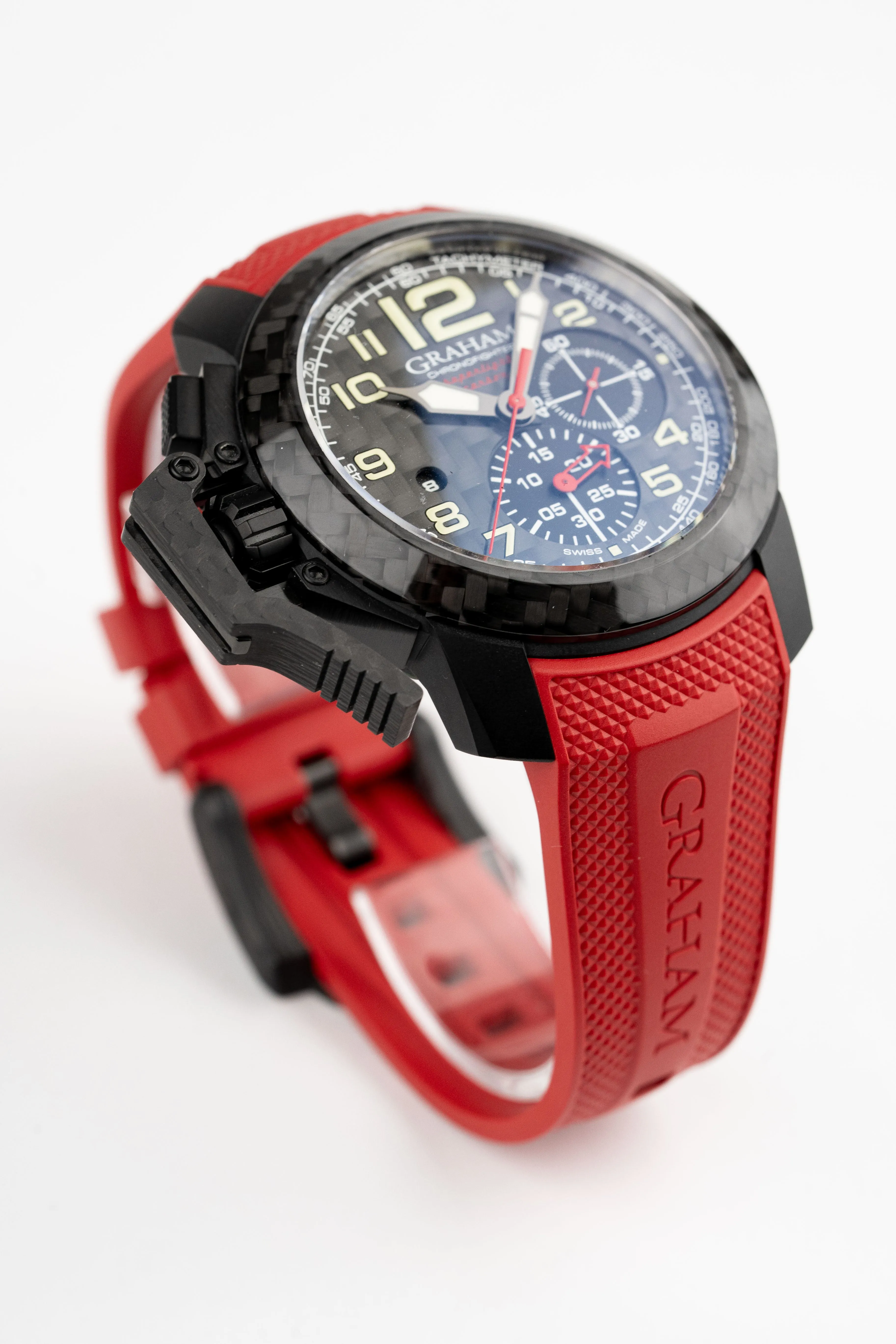 Graham Chronofighter Superlight Red Black Watch 2CCBK.B11A