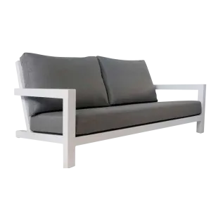 Granada Aluminium Outdoor Sofa (White)