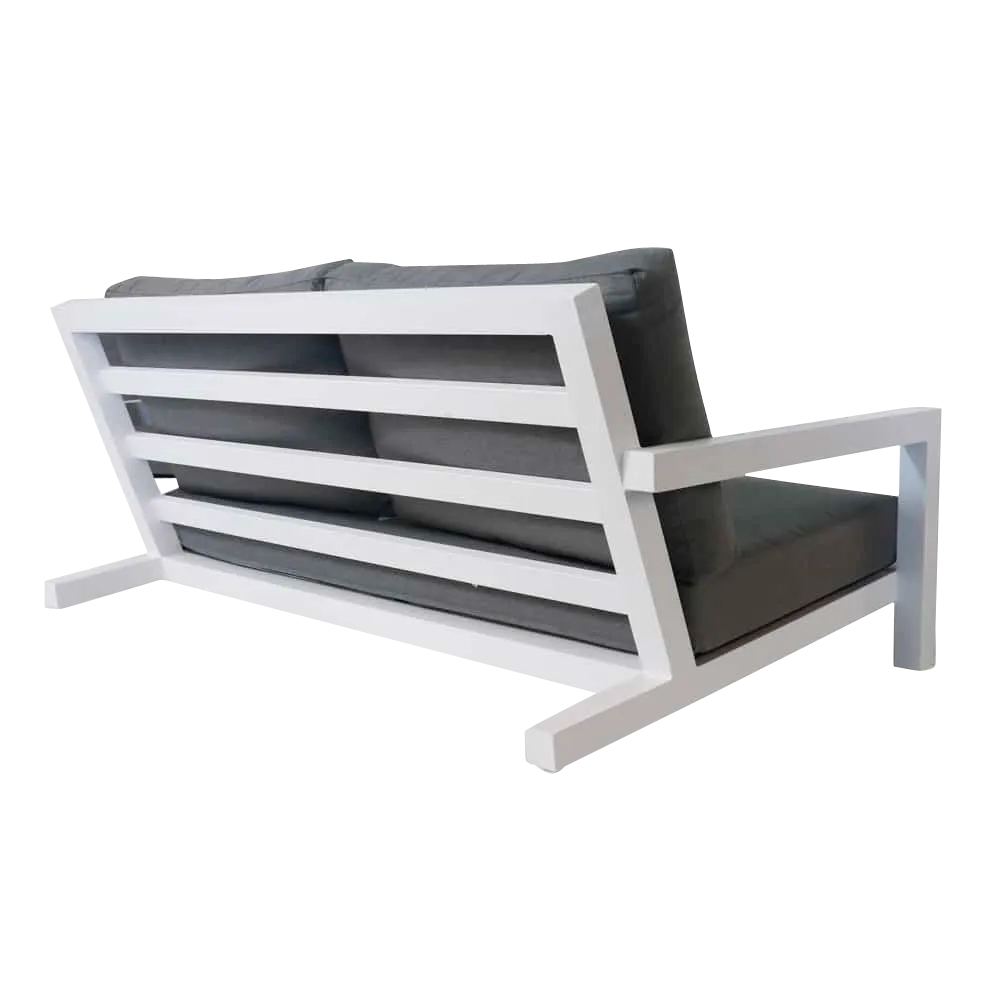 Granada Aluminium Outdoor Sofa (White)