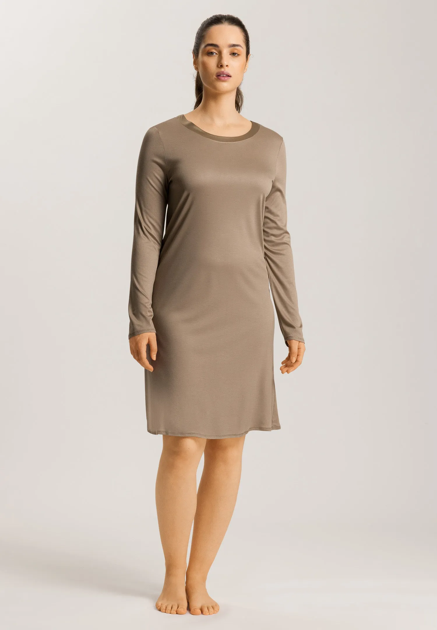 Grand Central TENCEL™ and Silk Nightgown | Taupe 77339-2847