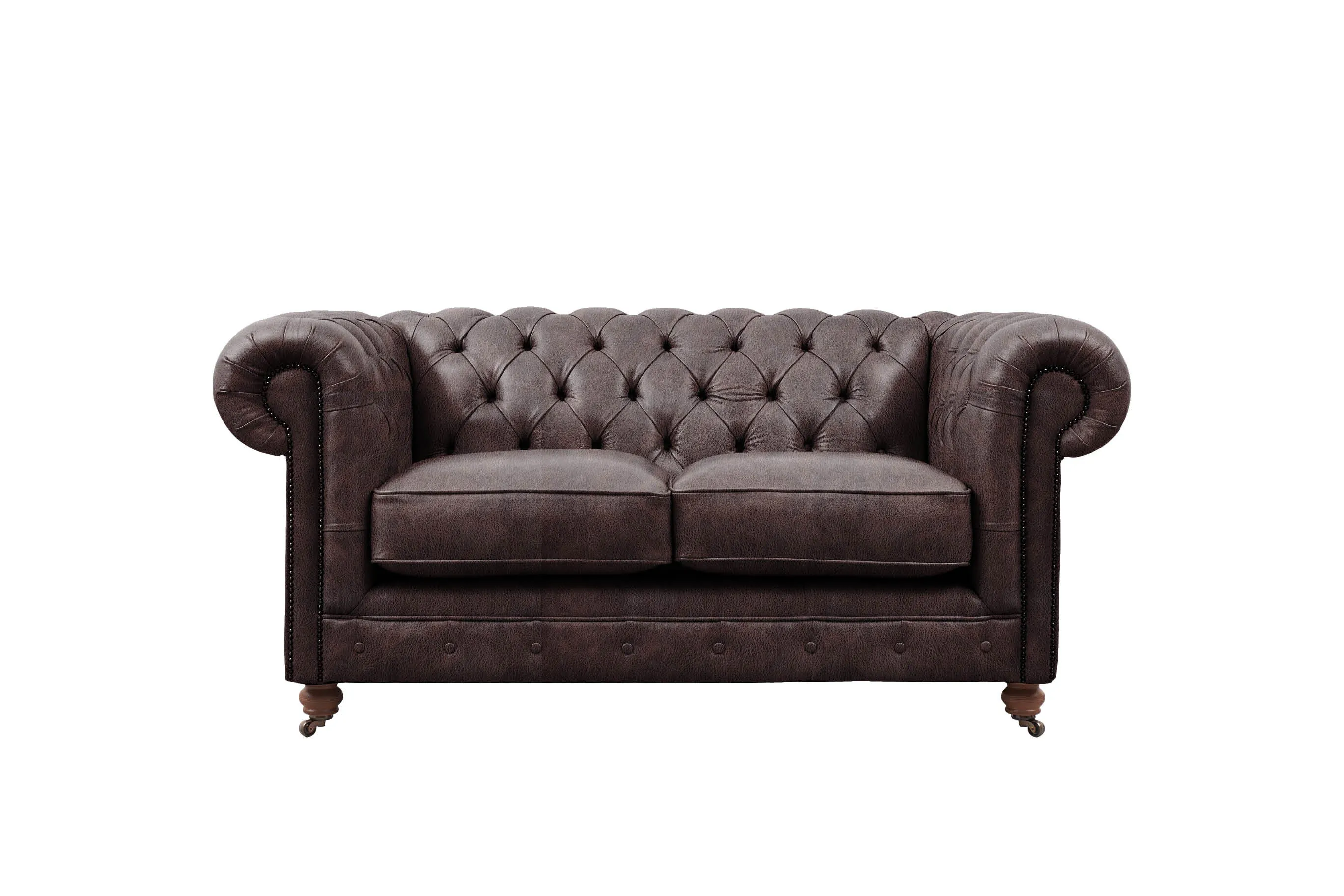 Grand Chesterfield | 2 Seater Sofa | Vintage Rosewood